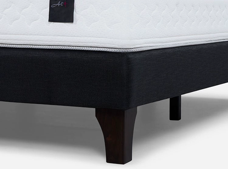CAMA EUROPEA ROSEN ART 4 1.5 PLAZAS + RESPALDO RACHEL - 5