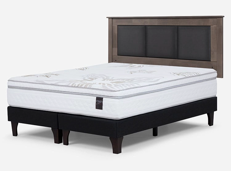 CAMA EUROPEA ROSEN ART 4 KING + RESPALDO RACHEL - 2