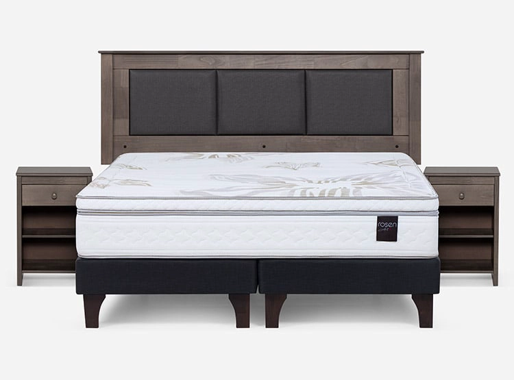 CAMA EUROPEA ROSEN ART 4 KING + SET RACHEL - 1