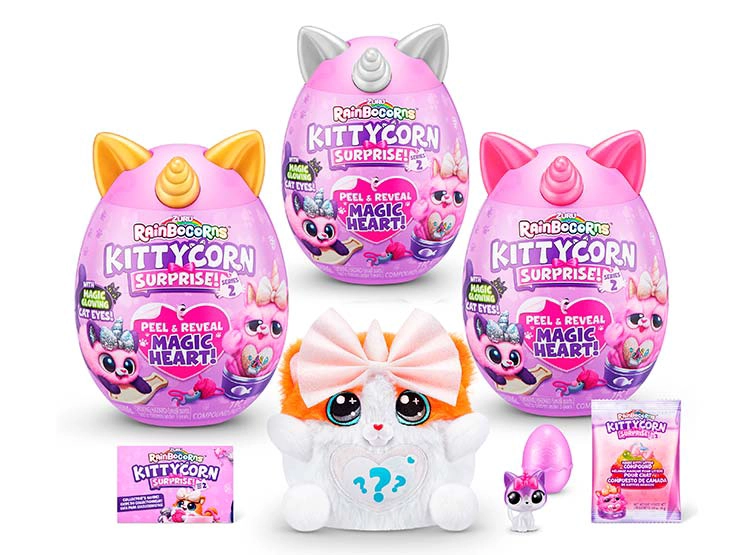 HUEVO SORPRESA PELUCHE GATITOS - 1