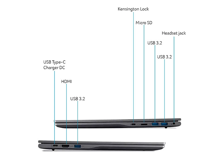 NOTEBOOK ACER ASPIRE LITE INTEL CORE I7 16GB RAM 512GB SSD 16 - 8