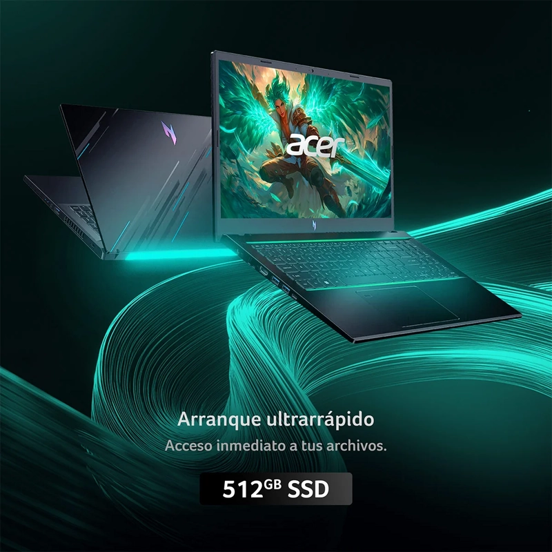 NOTEBOOK GAMER ACER NITRO V ANV15-51-53TQ-1 INTEL CORE I5 16 GB RAM 512 GB SSD NVIDIA RTX 3050 15.6 - 6