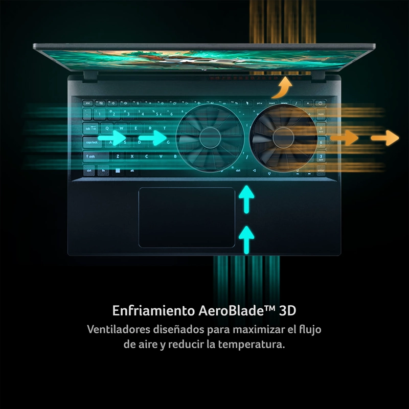 NOTEBOOK GAMER ACER NITRO V ANV15-51-53TQ-1 INTEL CORE I5 16 GB RAM 512 GB SSD NVIDIA RTX 3050 15.6 - 9