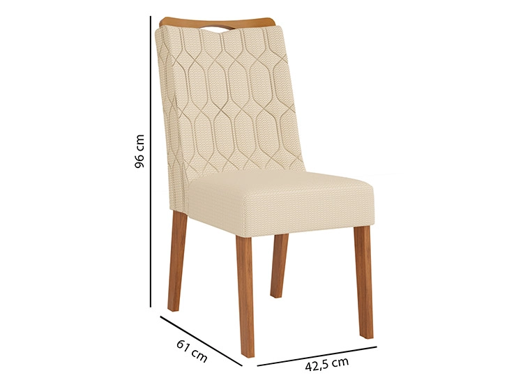 JUEGO DE COMEDOR ALTAVISION DALILA 6S  - 7