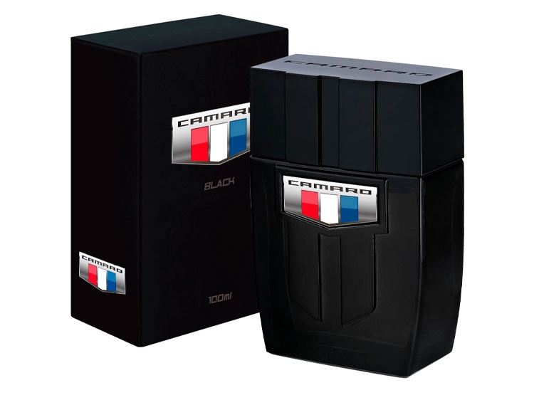 PERFUME CAMARO BLACK HOMBRE EDT 100 ML - 2