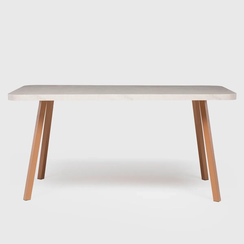 JUEGO DE COMEDOR ROCA PALMAS 6 SILLAS BEIGE - 5