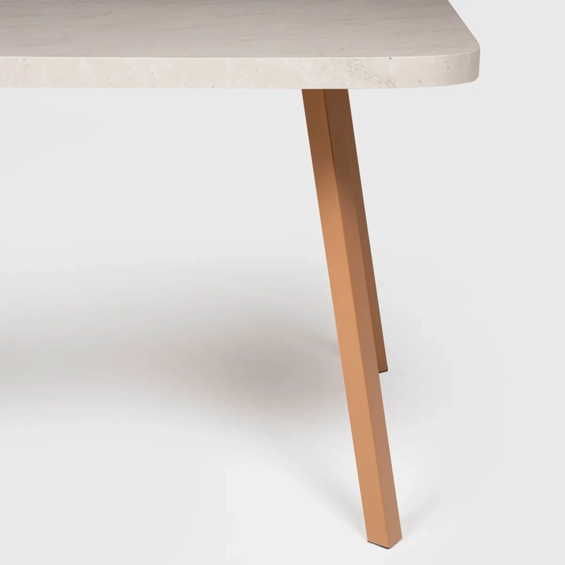 JUEGO DE COMEDOR ROCA PALMAS 6 SILLAS BEIGE - 9