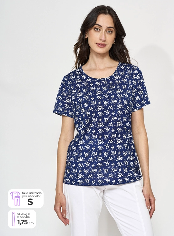 POLERA AZIZ ESTAMPADA - 1
