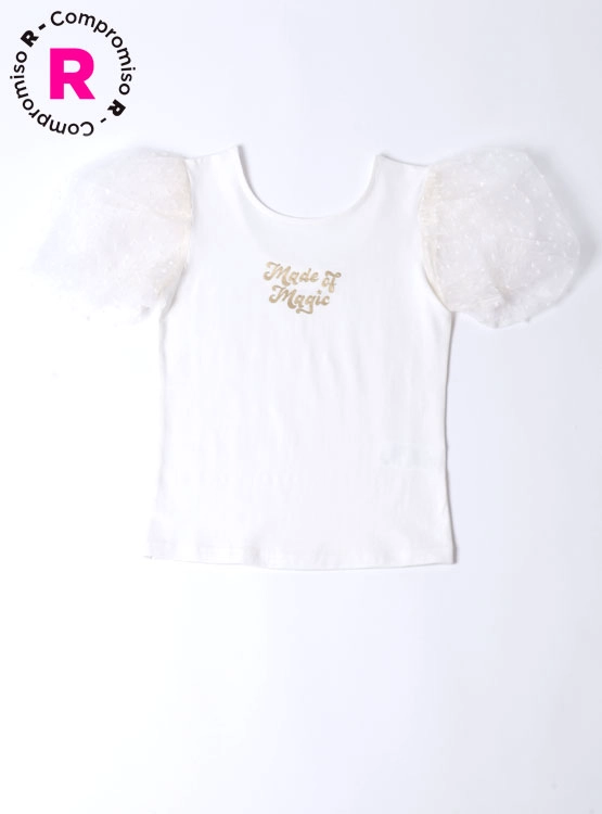 POLERA MANGA CORTA NIÑA HARVEST FIESTA