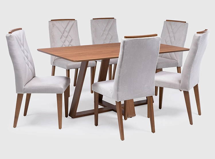 JUEGO DE COMEDOR DECOCASA AVENA MEGAN 6S - 1