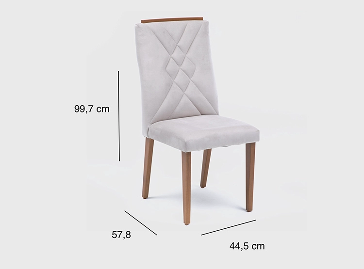 JUEGO DE COMEDOR DECOCASA AVENA MEGAN 6S - 11