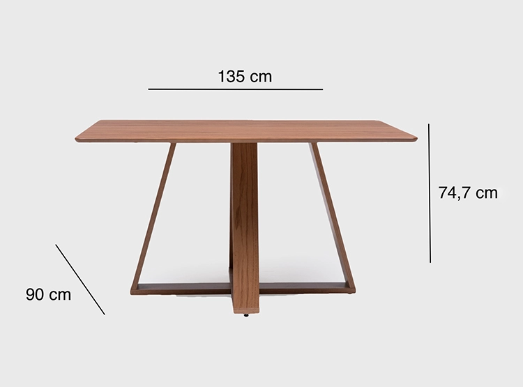 JUEGO DE COMEDOR DECOCASA AVENA MEGAN 4 SILLAS CAFÉ - 8