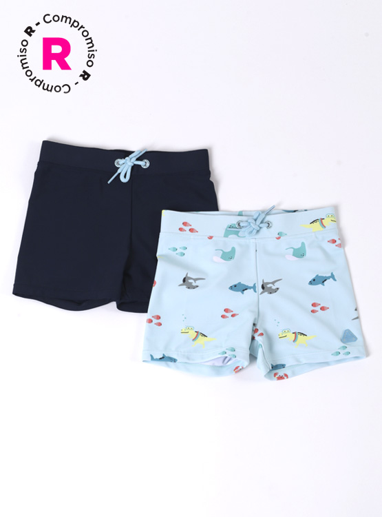 PACK SHORT UV NIÑO BABY HARVEST