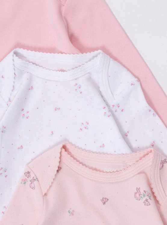 PACK X3 BODY NIÑA BABY HARVEST - 3