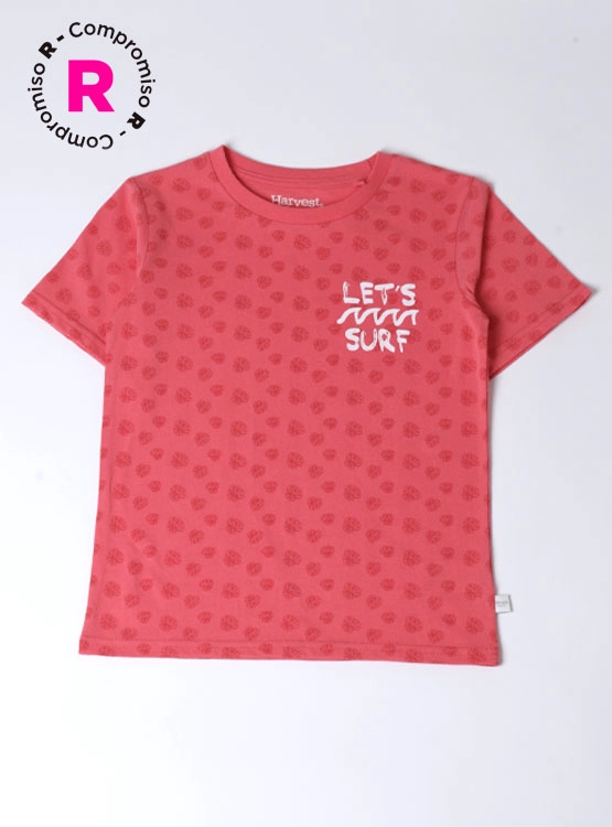 POLERA MANGA CORTA NIÑO HARVEST - 1