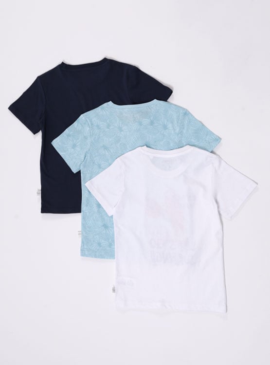 PACK X3 POLERAS MANGA CORTA HARVEST - 2