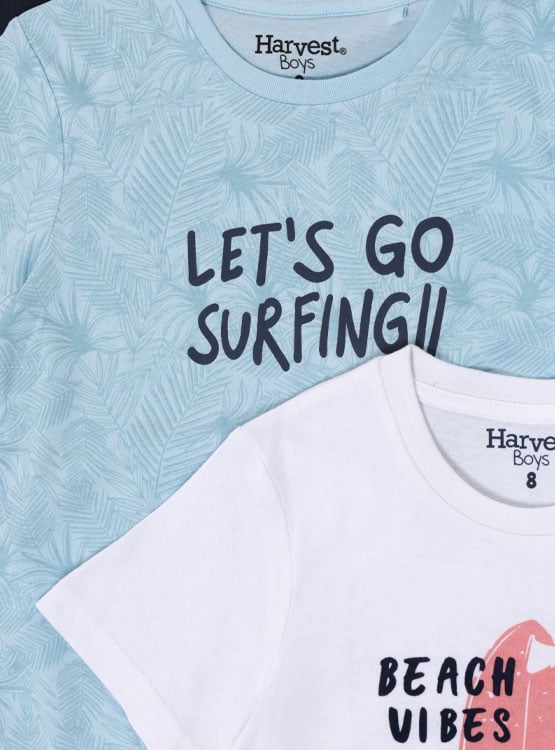 PACK X3 POLERAS MANGA CORTA HARVEST - 3