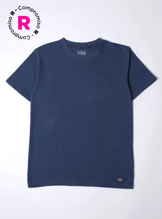 POLERA MANGA CORTA NIÑO CLOUDBREAK TEXTURAS