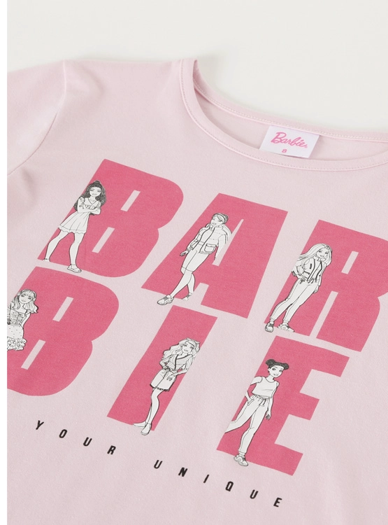 POLERA MANGA LARGA NIÑA BARBIE - 3