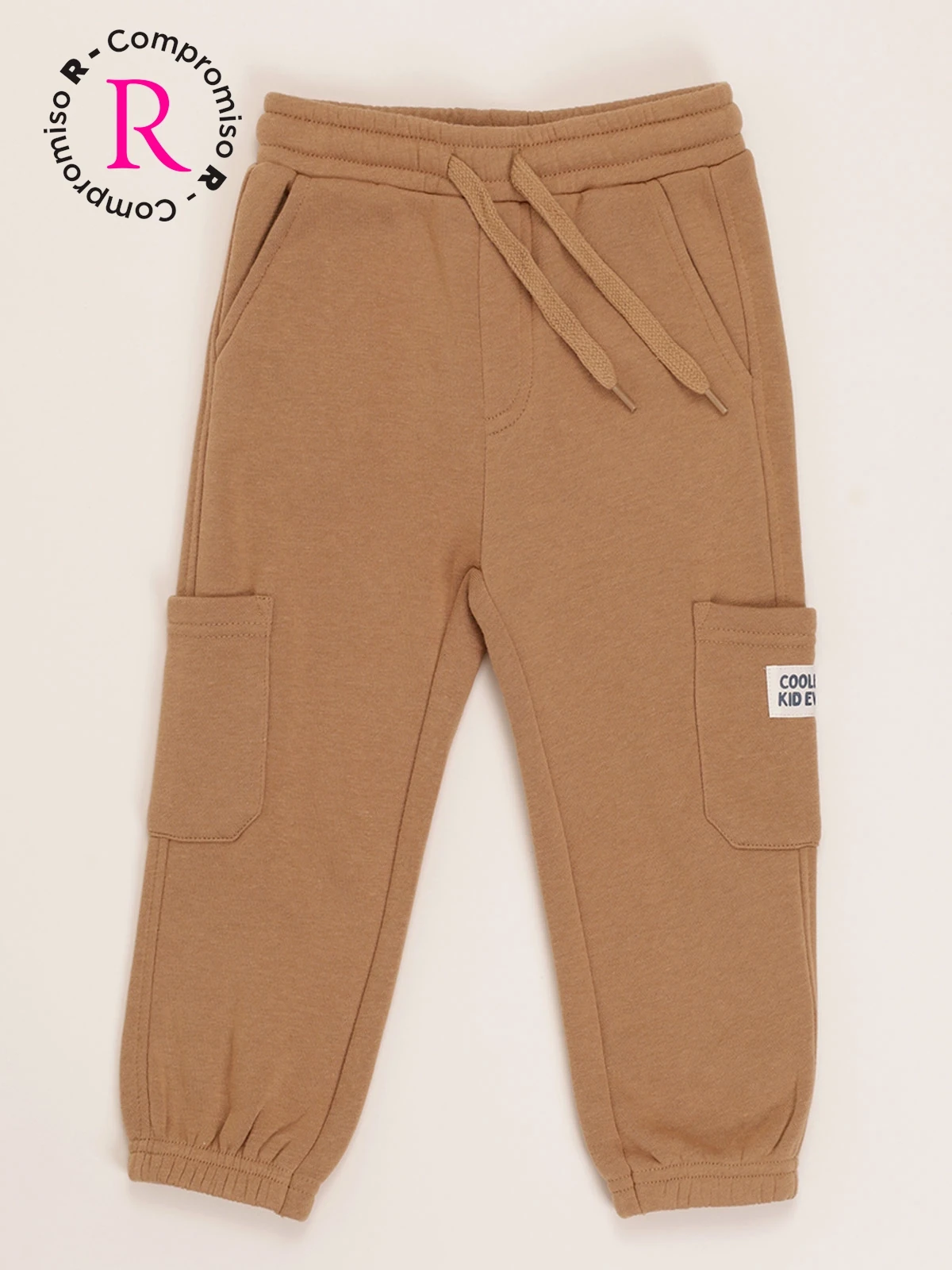 PANTALÓN DE BUZO NIÑO BABY HARVEST CARGO - 1