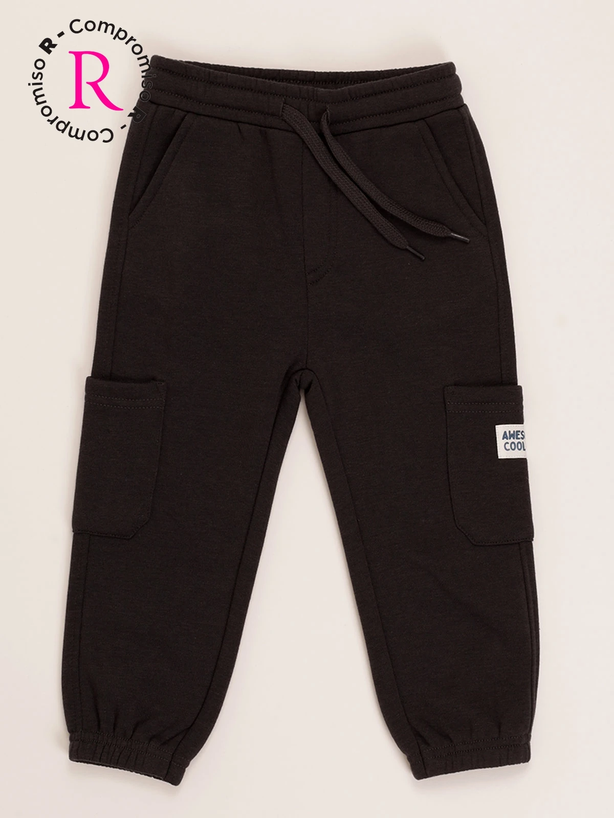 PANTALÓN DE BUZO NIÑO BABY HARVEST CARGO - 1