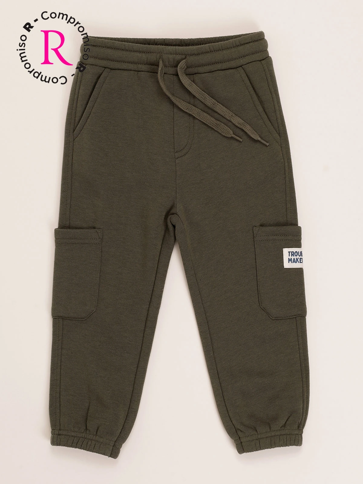 PANTALÓN DE BUZO NIÑO BABY HARVEST CARGO - 1