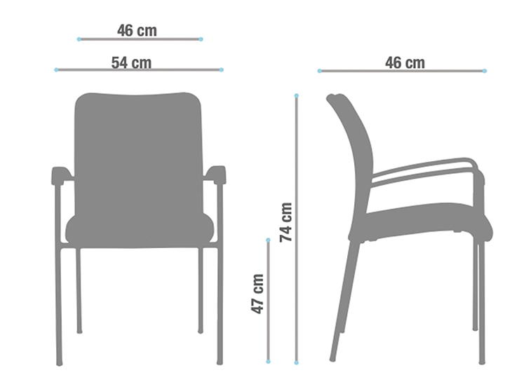 PACK DE 5 SILLAS CONTATTO STRONG - 6