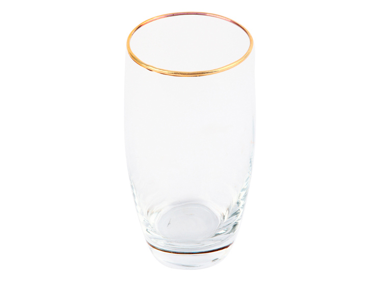 SET VASOS RIPLEY HOME BORDE DORADO X4 - 3