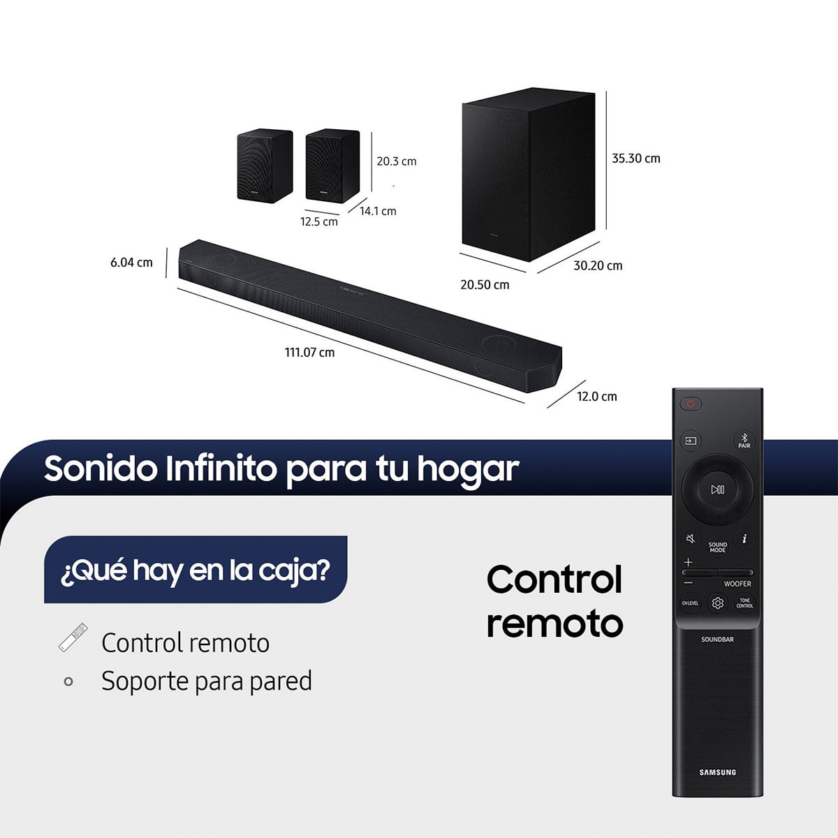 SOUNDBAR SAMSUNG HW-Q700D 5.1.4 CH - 3