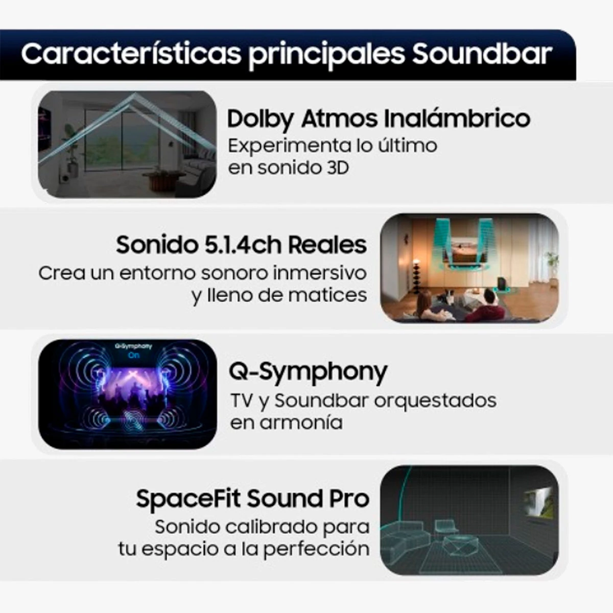 SOUNDBAR SAMSUNG HW-Q700D 5.1.4 CH - 6