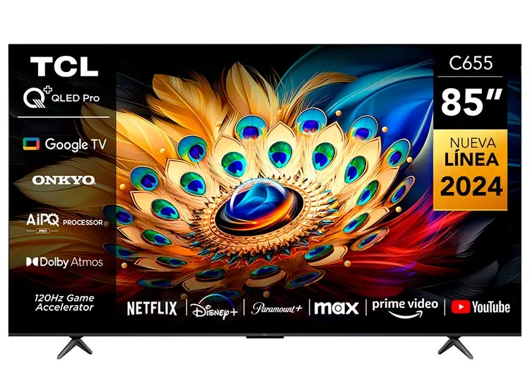 SMART TV TCL QLED UHD 4K 85" 85C655 - 2