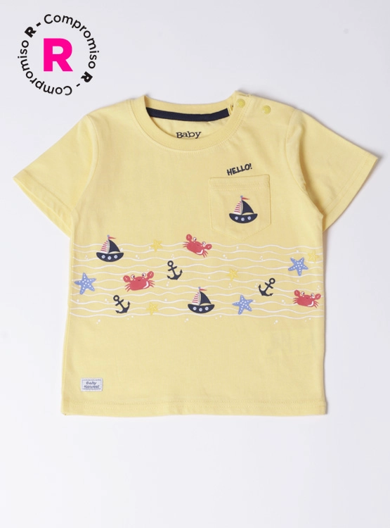 POLERA MANGA CORTA NIÑO BABY HARVEST - 1