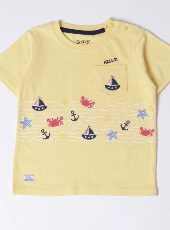 POLERA MANGA CORTA NIÑO BABY HARVEST - 3