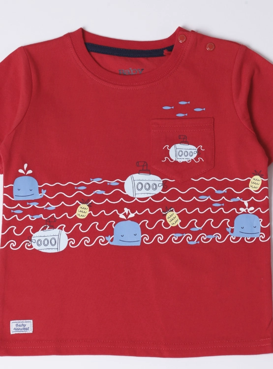 POLERA MANGA CORTA NIÑO BABY HARVEST - 3