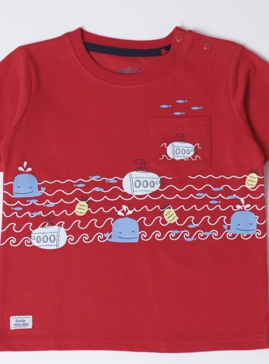 POLERA MANGA CORTA NIÑO BABY HARVEST - 3