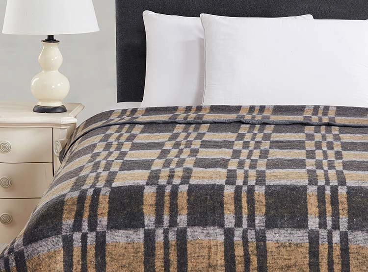 FRAZADA ILLUSIONS TÉRMICA 1.5 PLAZAS 210 X 160 CM GRIS - 1