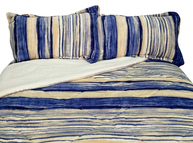 PLUMÓN ILLUSIONS JACARANDA KING CORAL BEIGE ESTAMPADO - 1