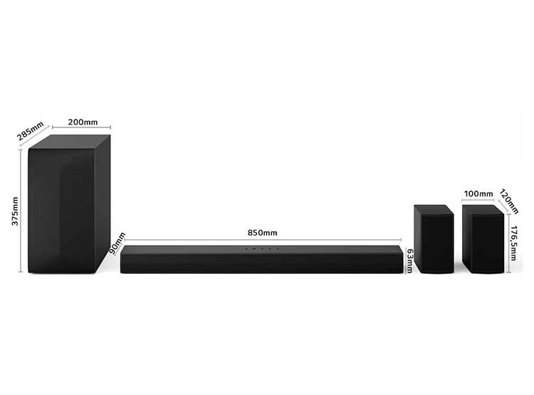 SOUNDBAR LG S60TR 440W 5.1 CANALES - 9