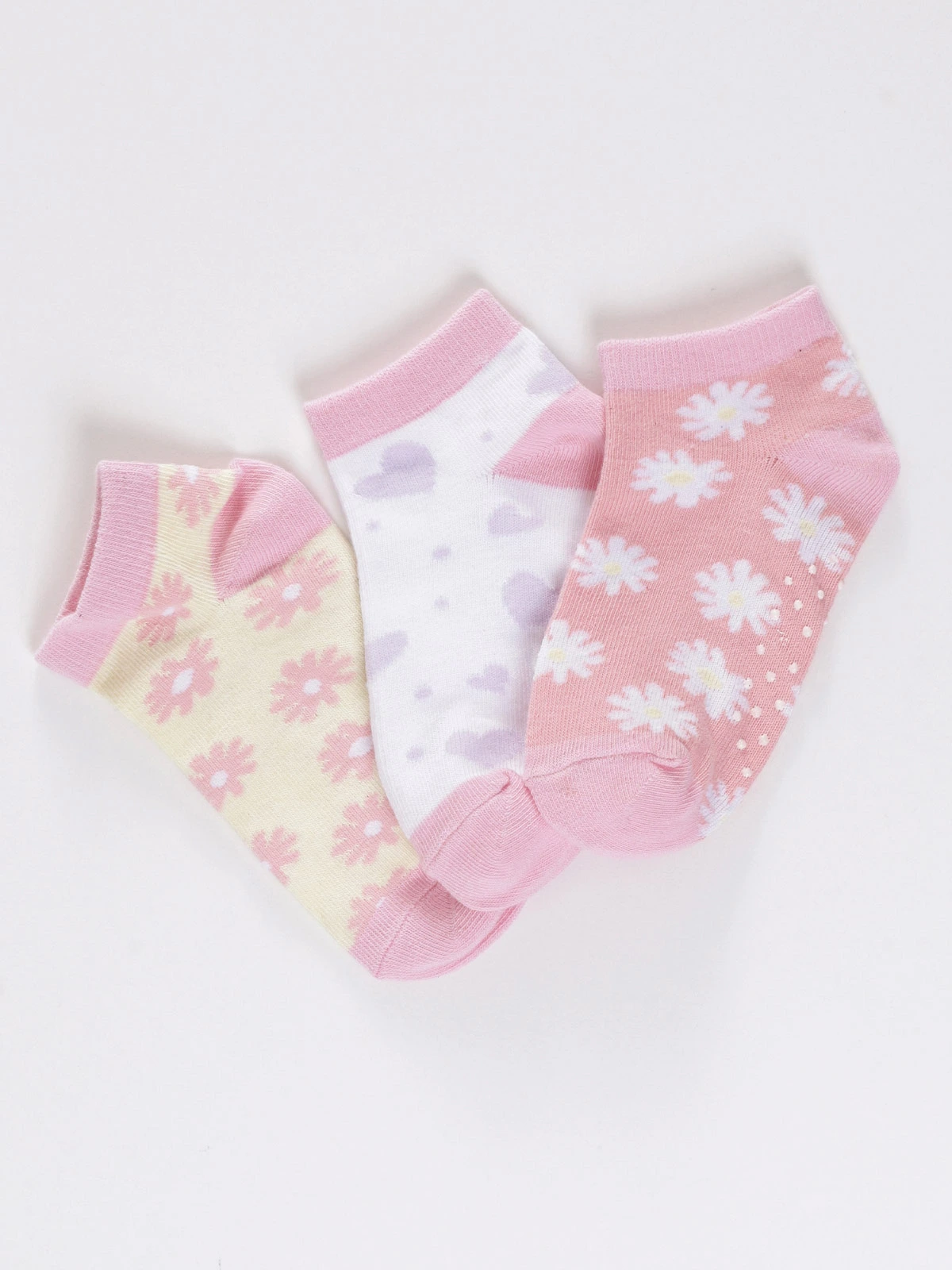 PACK X3 CALCETINES CORTOS NIÑA HARVEST - 2
