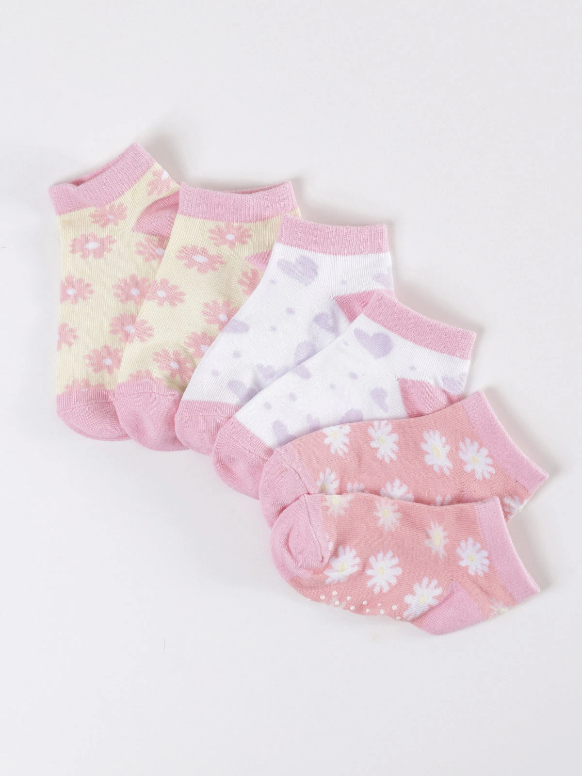 PACK X3 CALCETINES CORTOS NIÑA HARVEST - 3