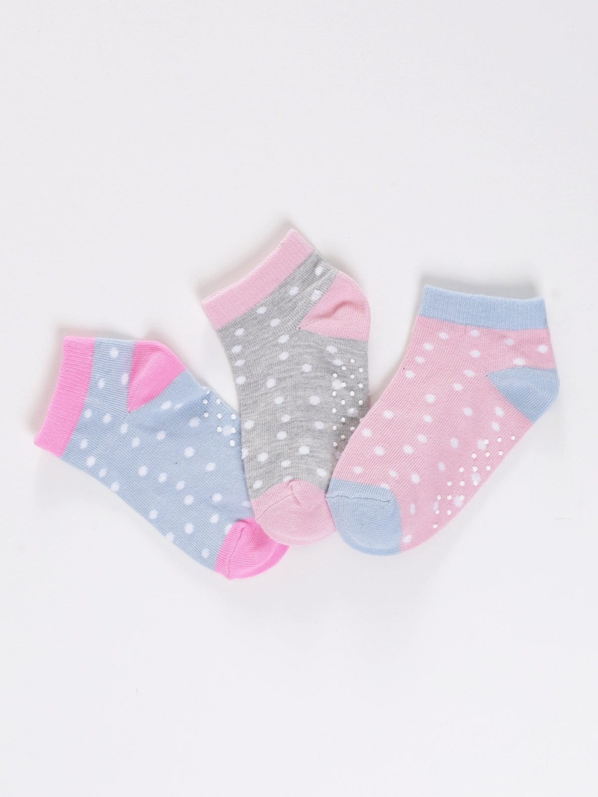 PACK X3 CALCETINES CORTOS NIÑA HARVEST - 2