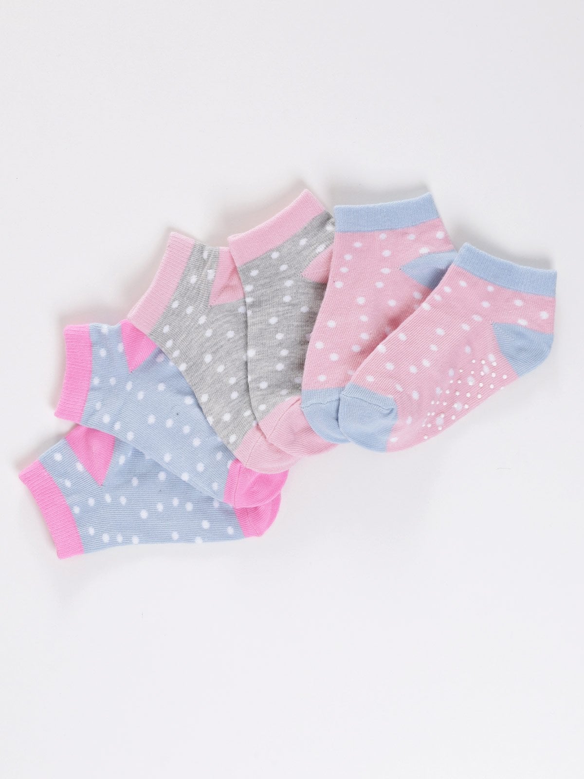 PACK X3 CALCETINES CORTOS NIÑA HARVEST - 3