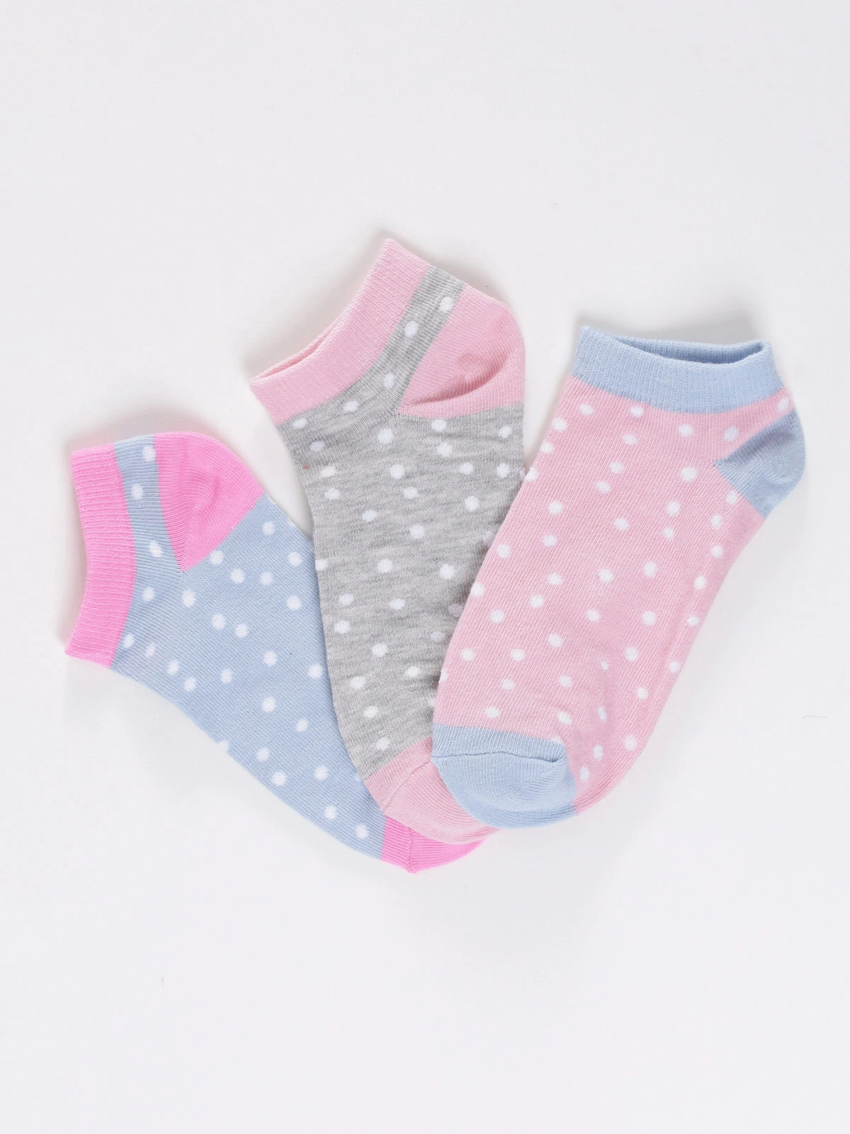 PACK X3 CALCETINES CORTOS NIÑA INDEX - 2