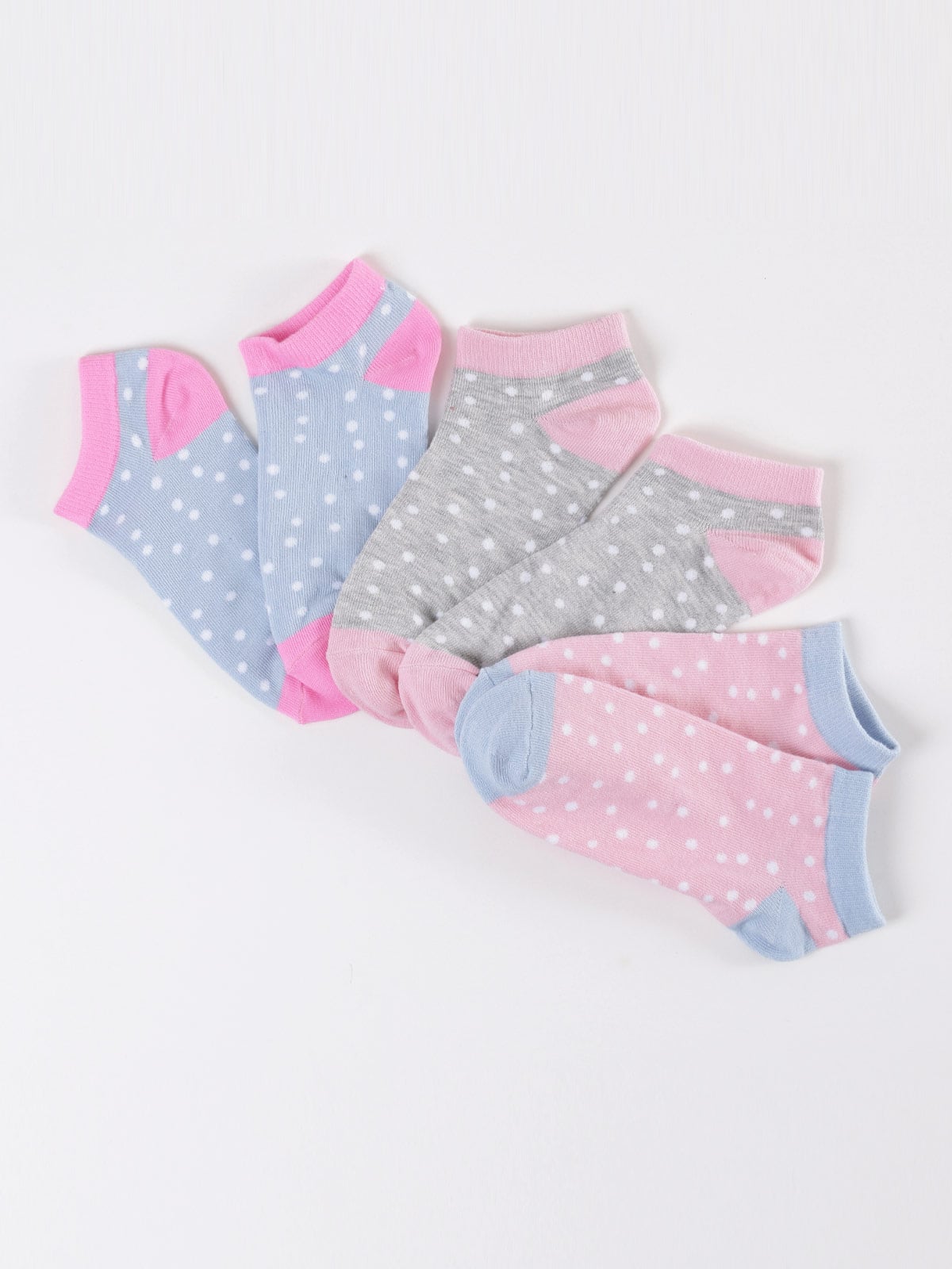 PACK X3 CALCETINES CORTOS NIÑA INDEX - 4