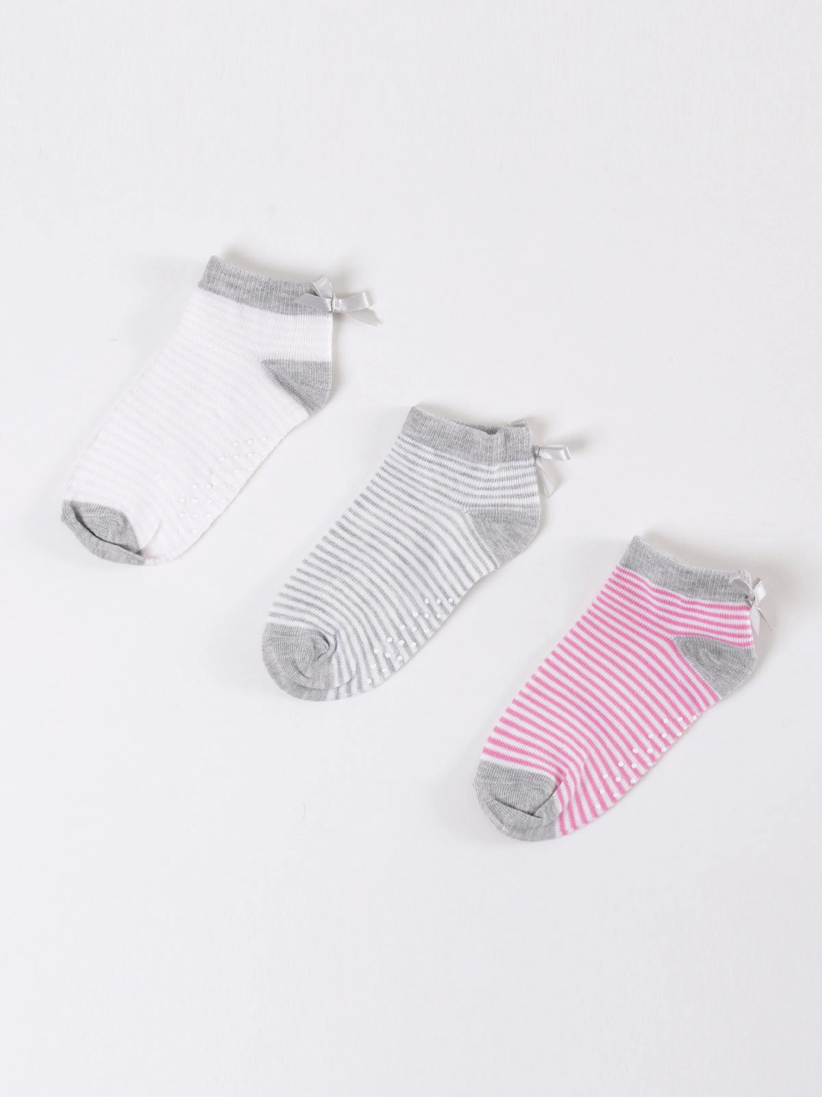 PACK X3 CALCETINES CORTOS NIÑA HARVEST - 1