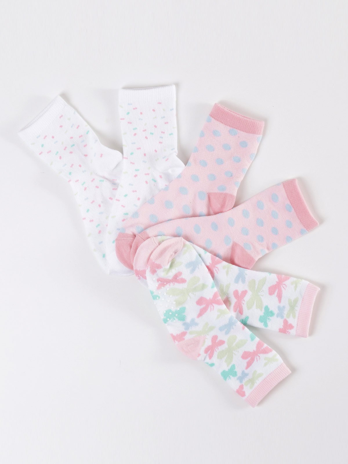 PACK X3 CALCETINES MEDIO NIÑA HARVEST - 4