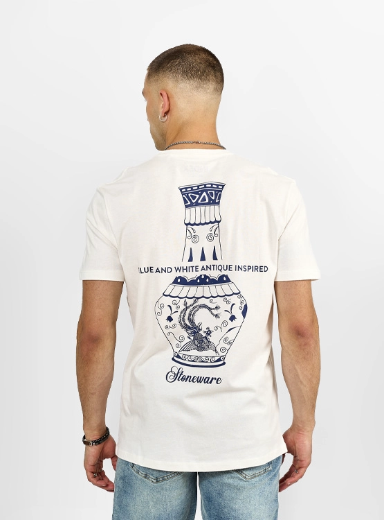 POLERA MANGA CORTA ALGODÓN HOMBRE INDEX PRINT - 2