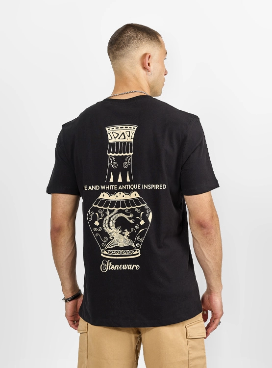 POLERA MANGA CORTA ALGODÓN HOMBRE INDEX PRINT - 2