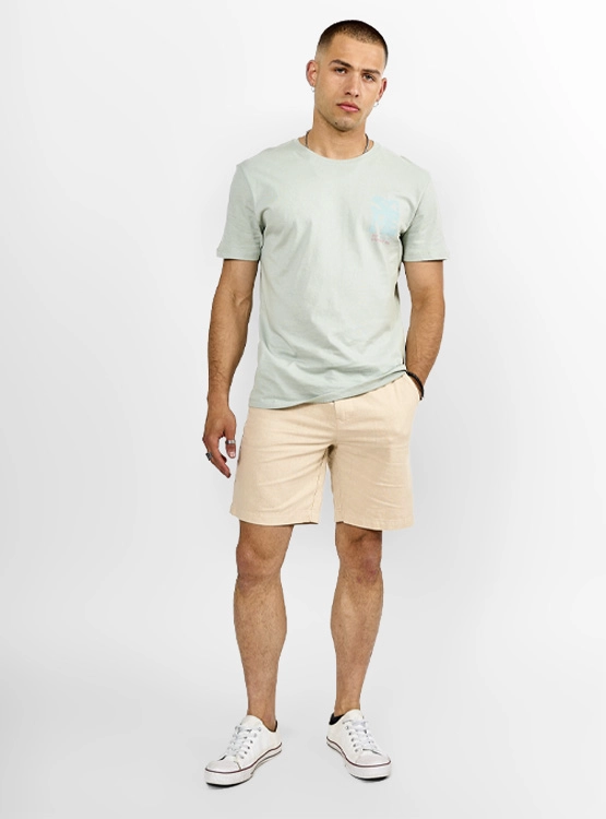 POLERA MANGA CORTA ALGODÓN HOMBRE INDEX PRINT - 4