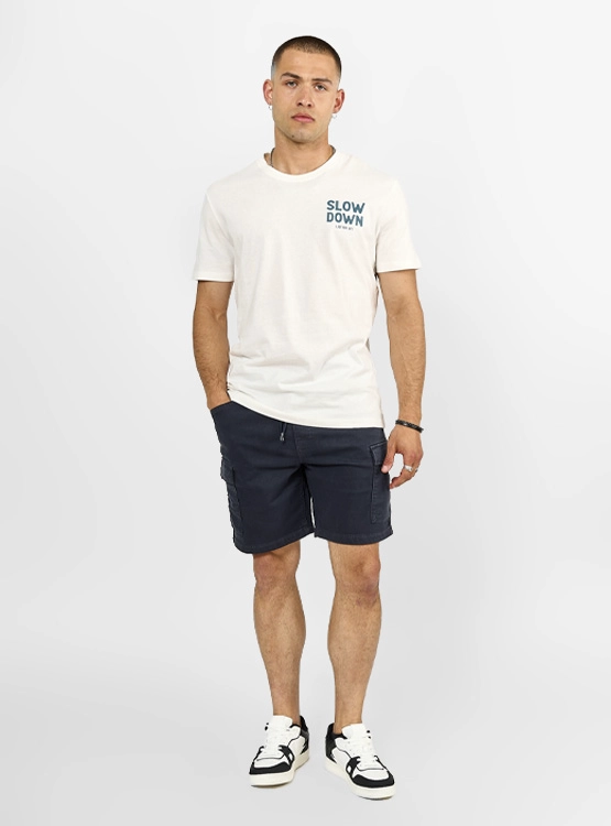 POLERA MANGA CORTA ALGODÓN HOMBRE INDEX PRINT - 4